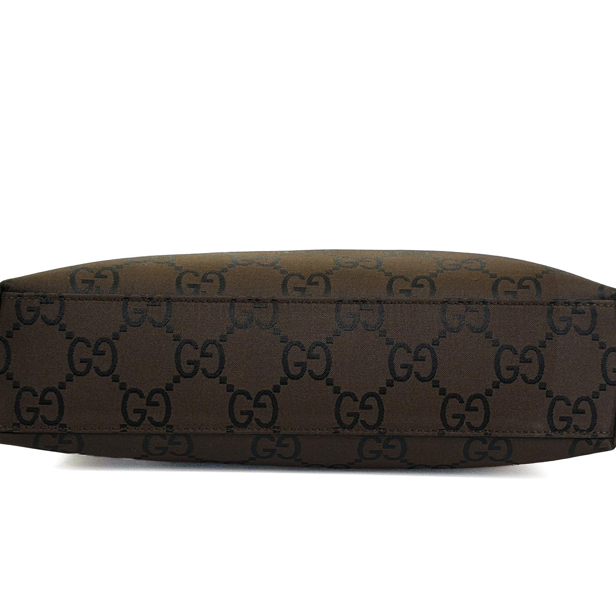 Gucci Brown GG Monogram Shoulder Bag - Saint Luxe