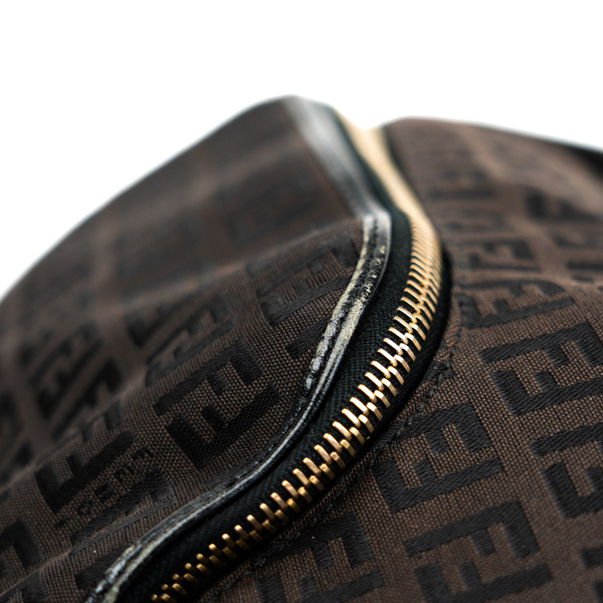 Fendi Zucchino Hobo Shoulder Bag