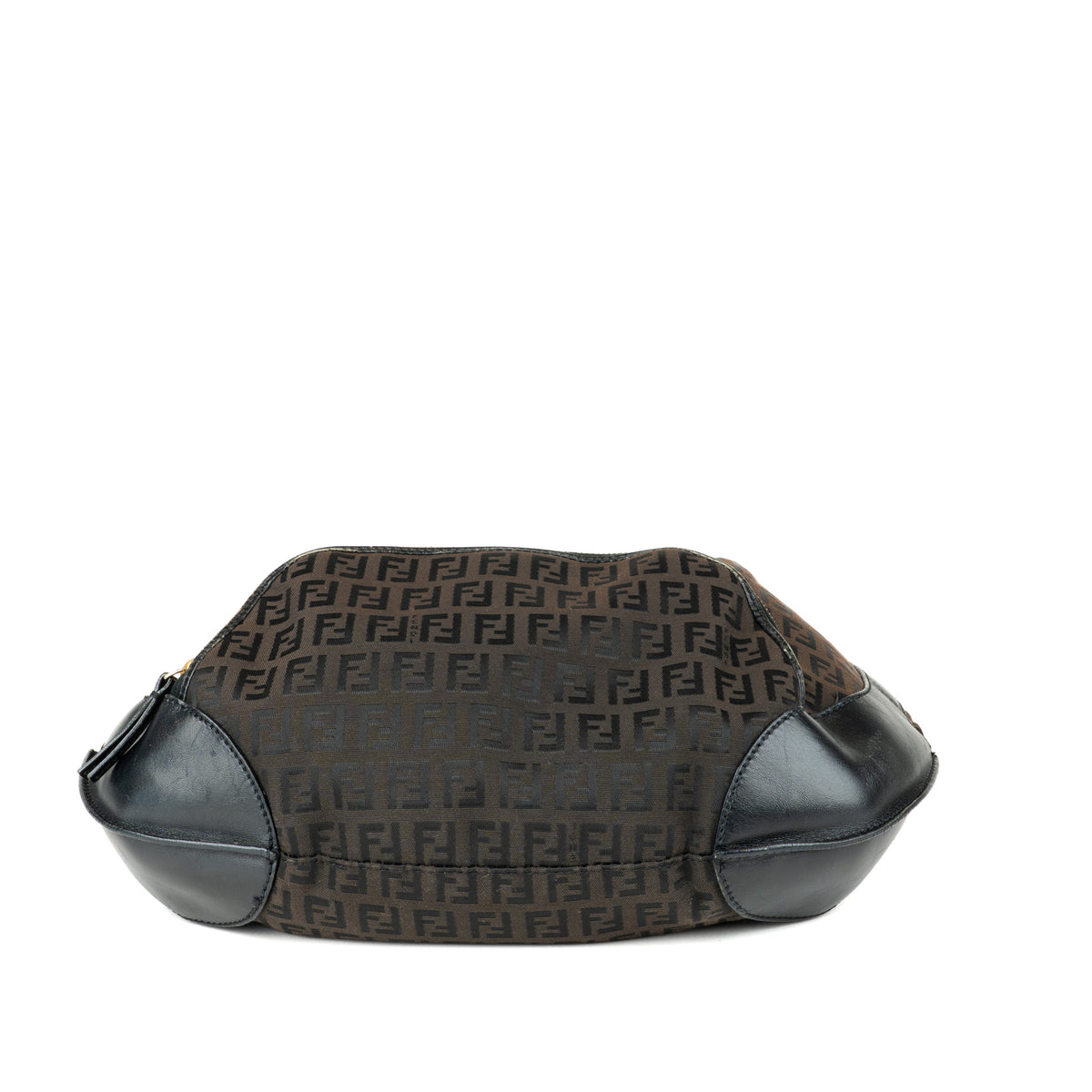 Fendi Zucchino Hobo Shoulder Bag