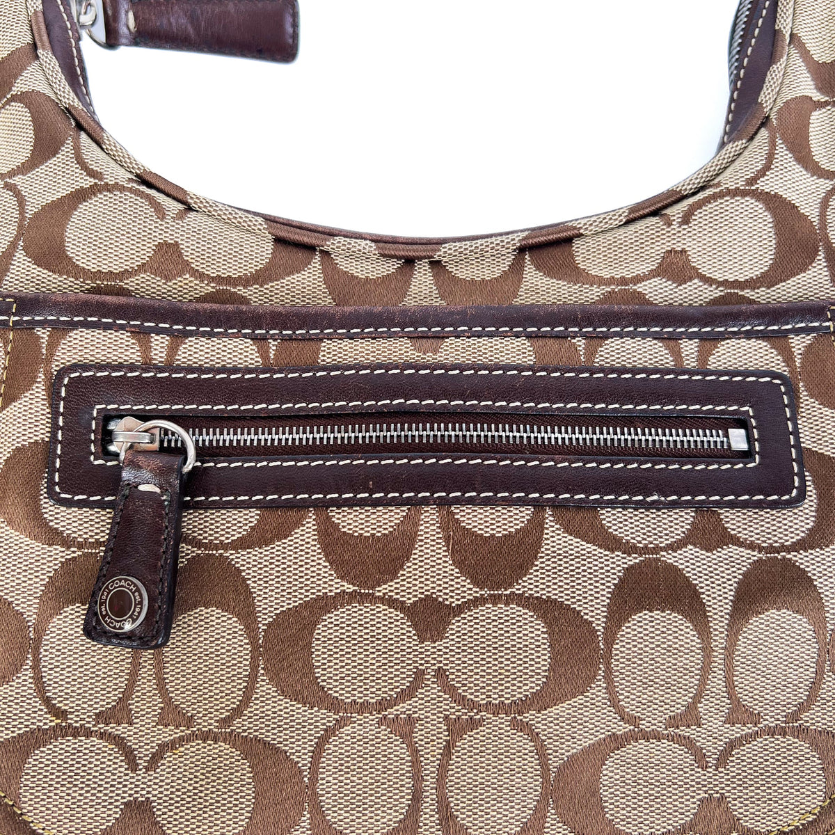 Coach Signature Sufflette Shoulder Bag - St. Luxe