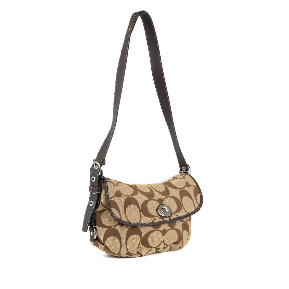 Coach Signature Sufflette Shoulder Bag - St. Luxe