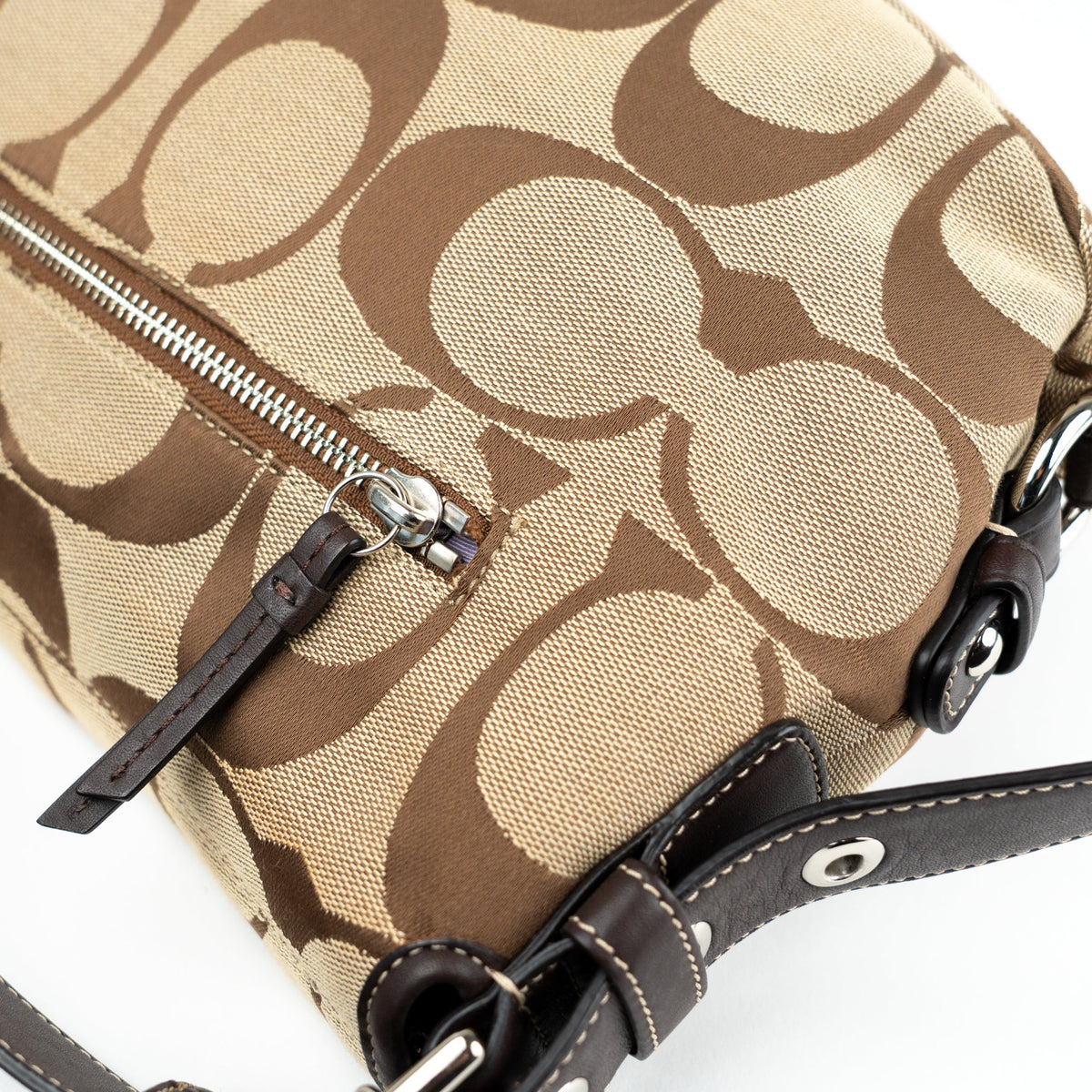 Coach Signature Sufflette Shoulder Bag - St. Luxe