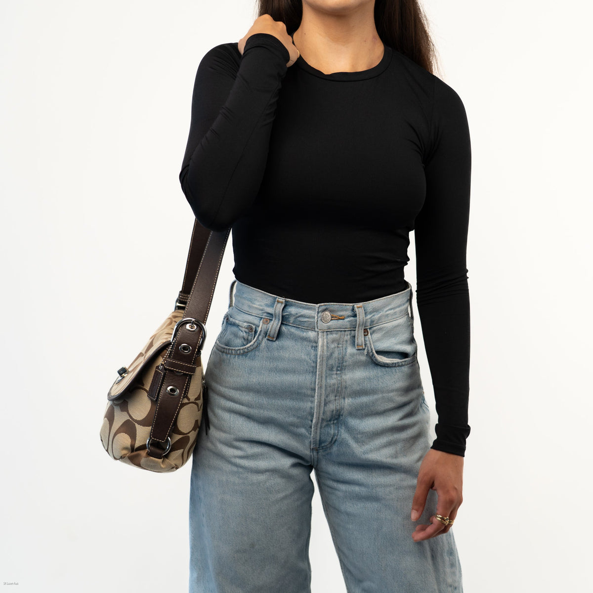 Coach Signature Sufflette Shoulder Bag - St. Luxe