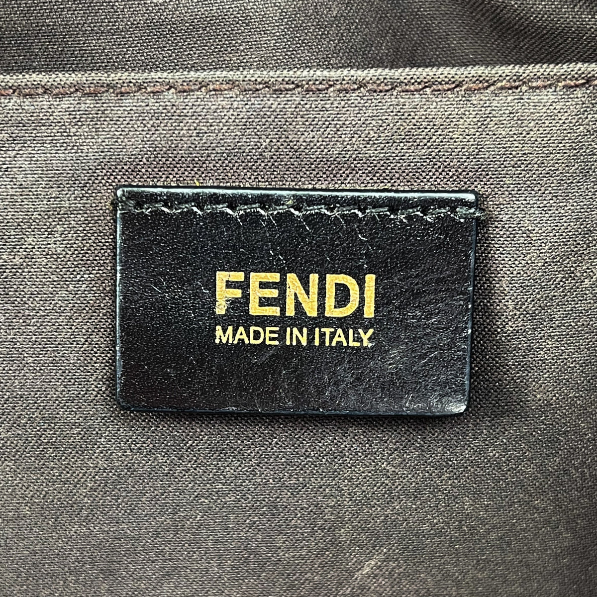 Fendi Chef Black Zucca Canvas Tote Bag - Saint Luxe