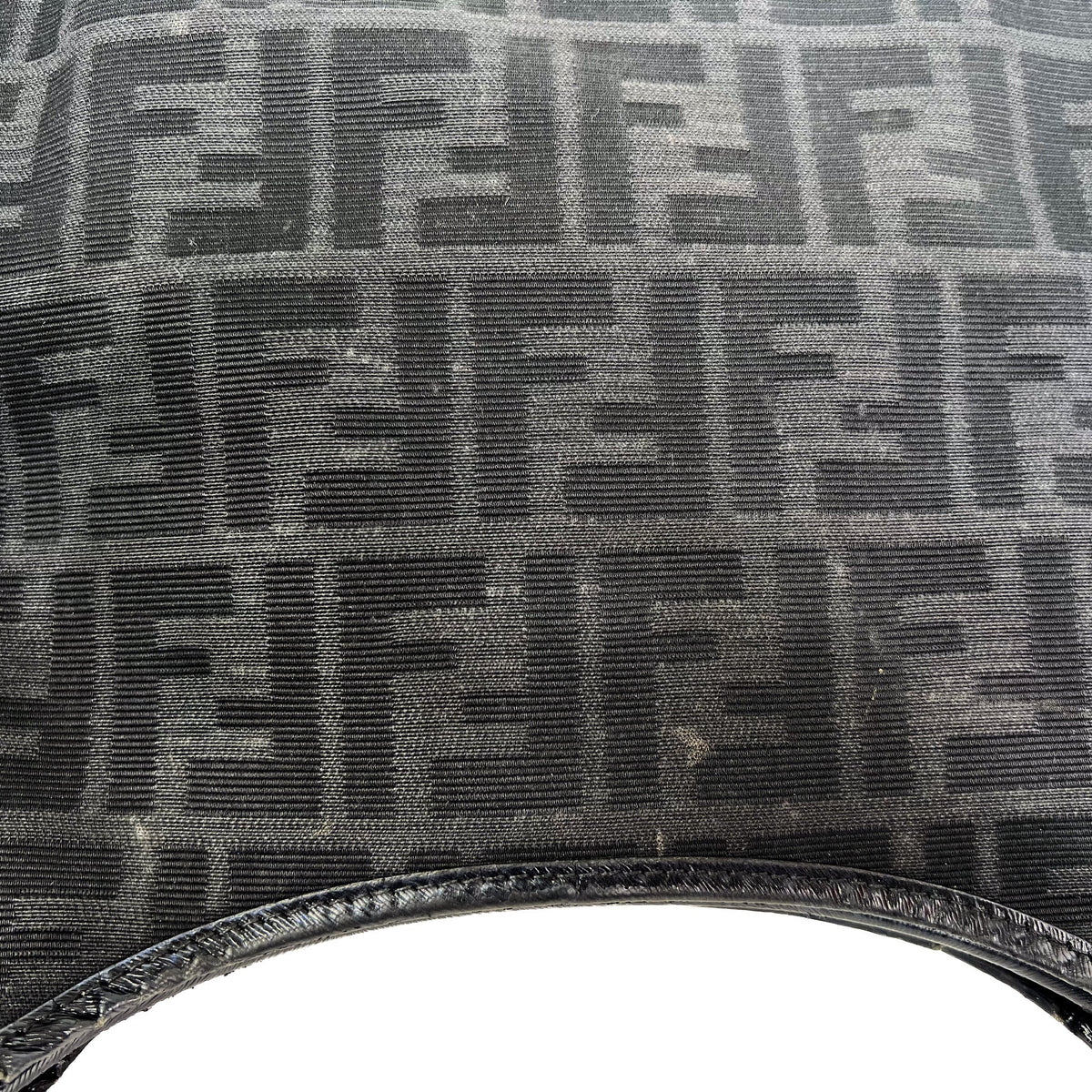 Fendi Chef Black Zucca Canvas Tote Bag - Saint Luxe
