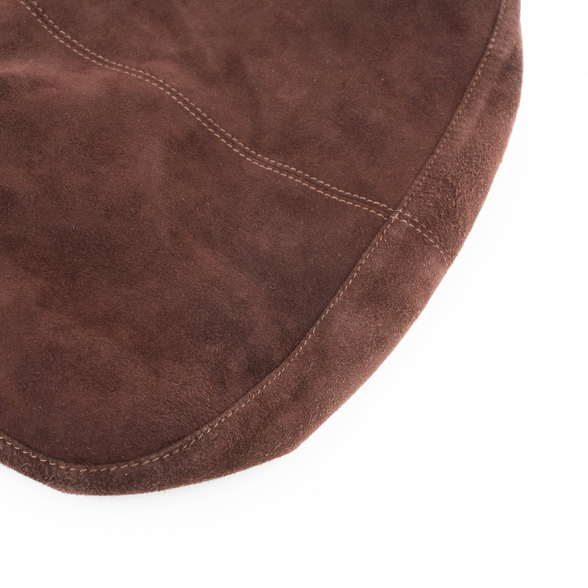 Fendi Mamma Baguette Dark Brown Suede - St. Luxe