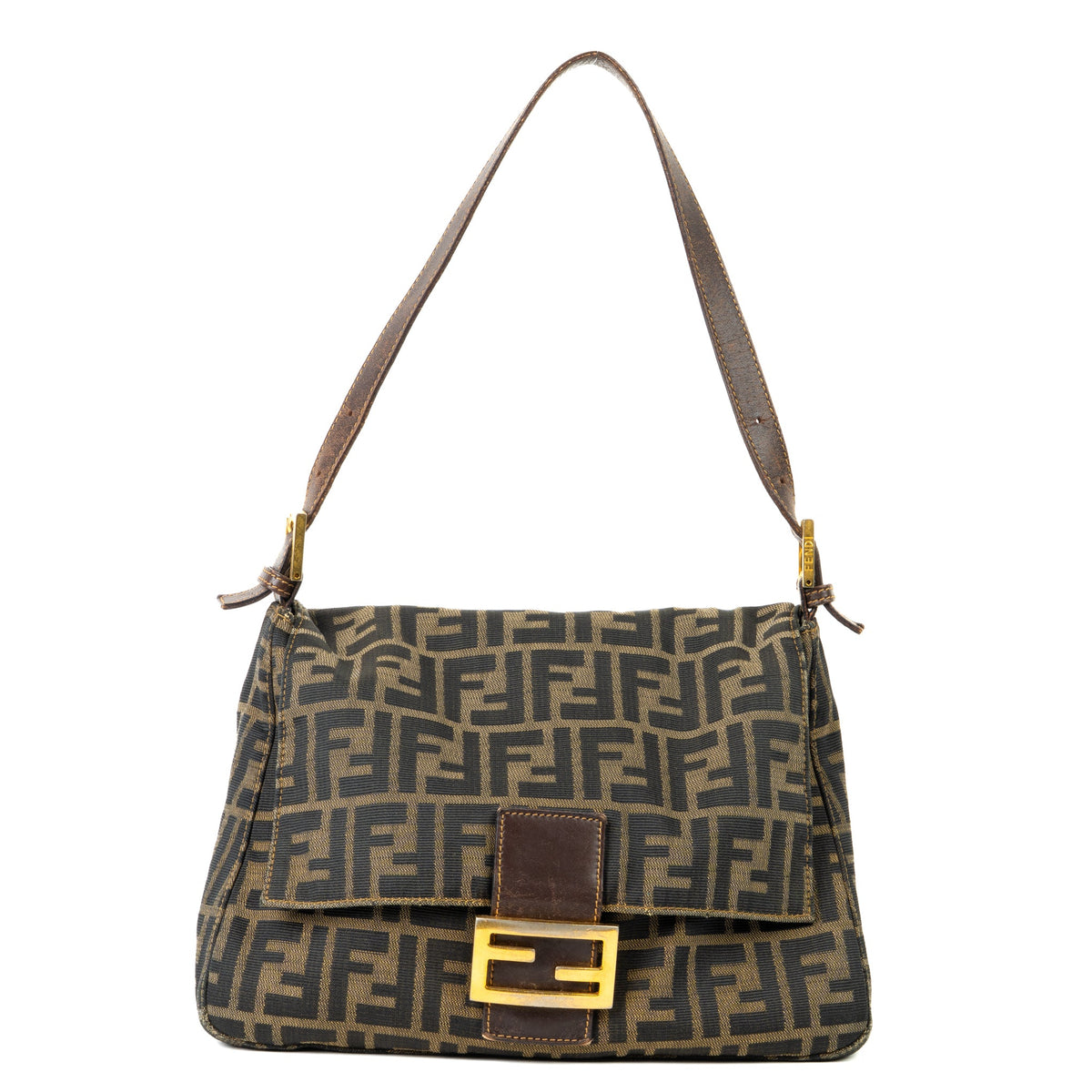 Fendi Zucca Mamma Baguette - St. Luxe