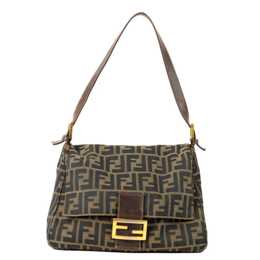 Fendi Zucca Mamma Baguette - St. Luxe