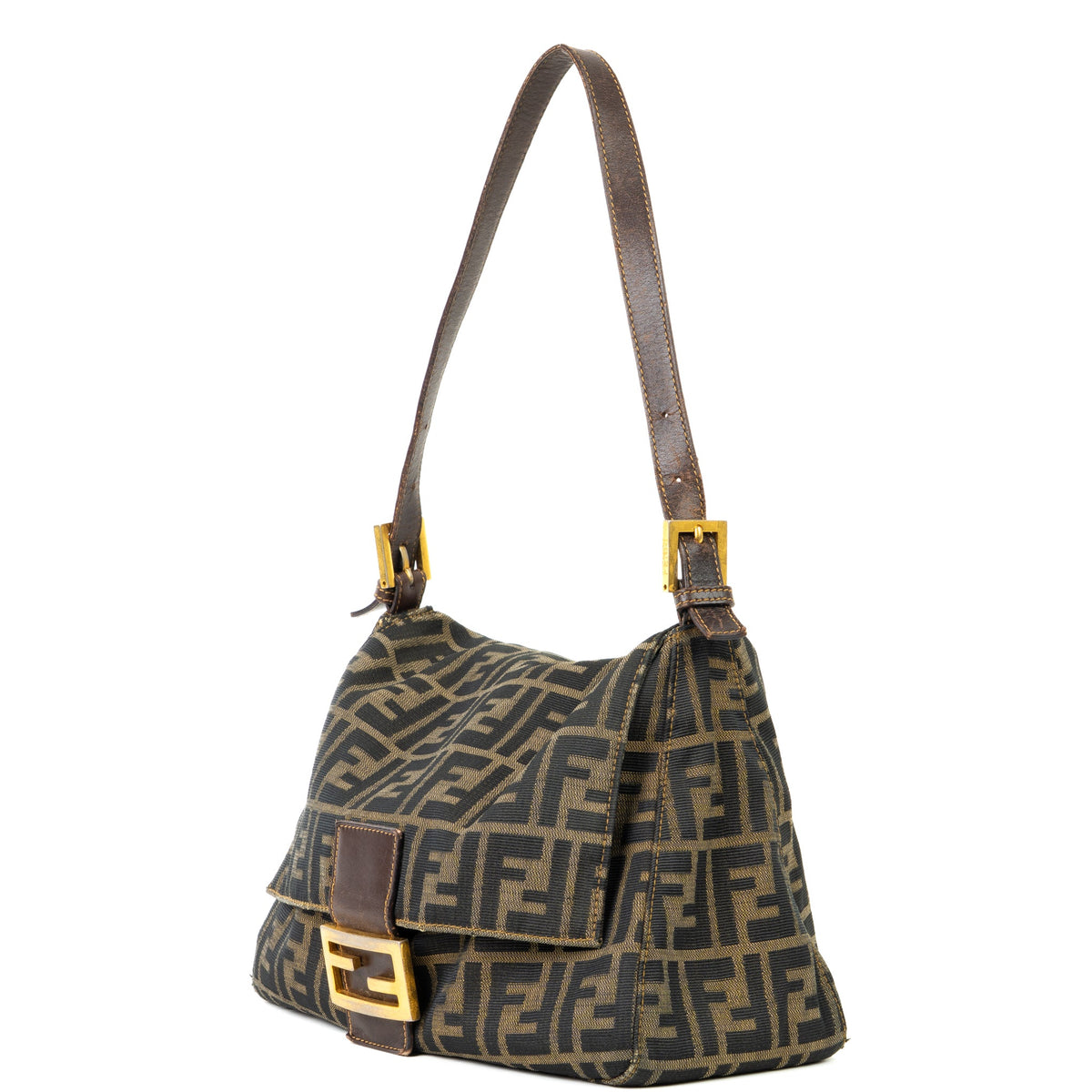 Fendi Zucca Mamma Baguette - St. Luxe