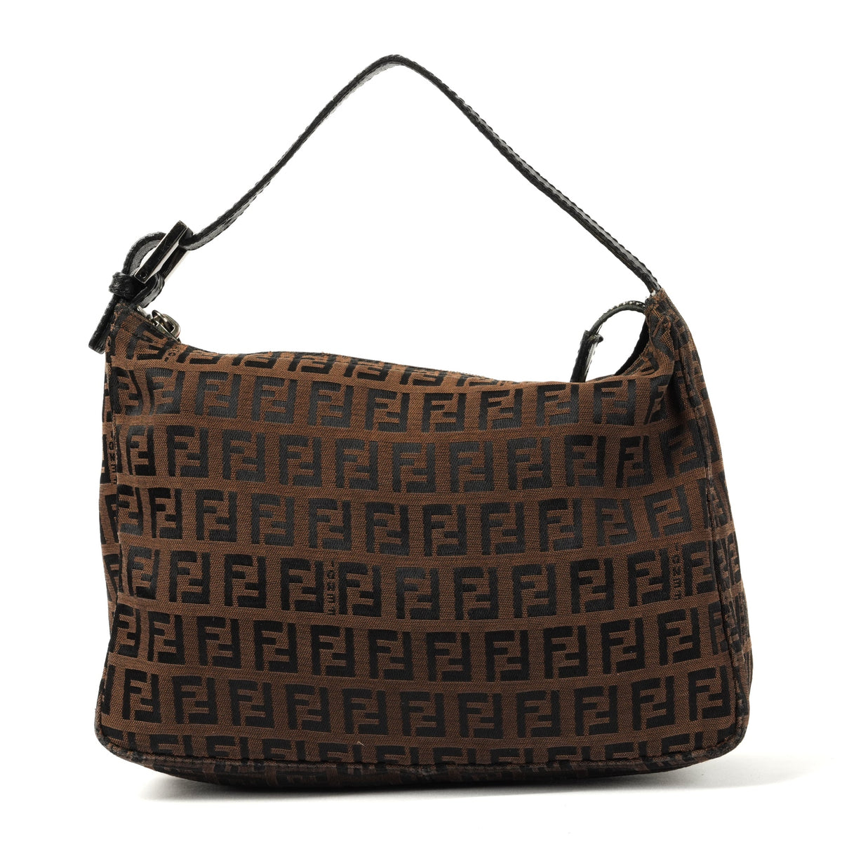 Fendi Zucchino Mini Handbag - Brown FF Monogram Canvas - St. Luxe
