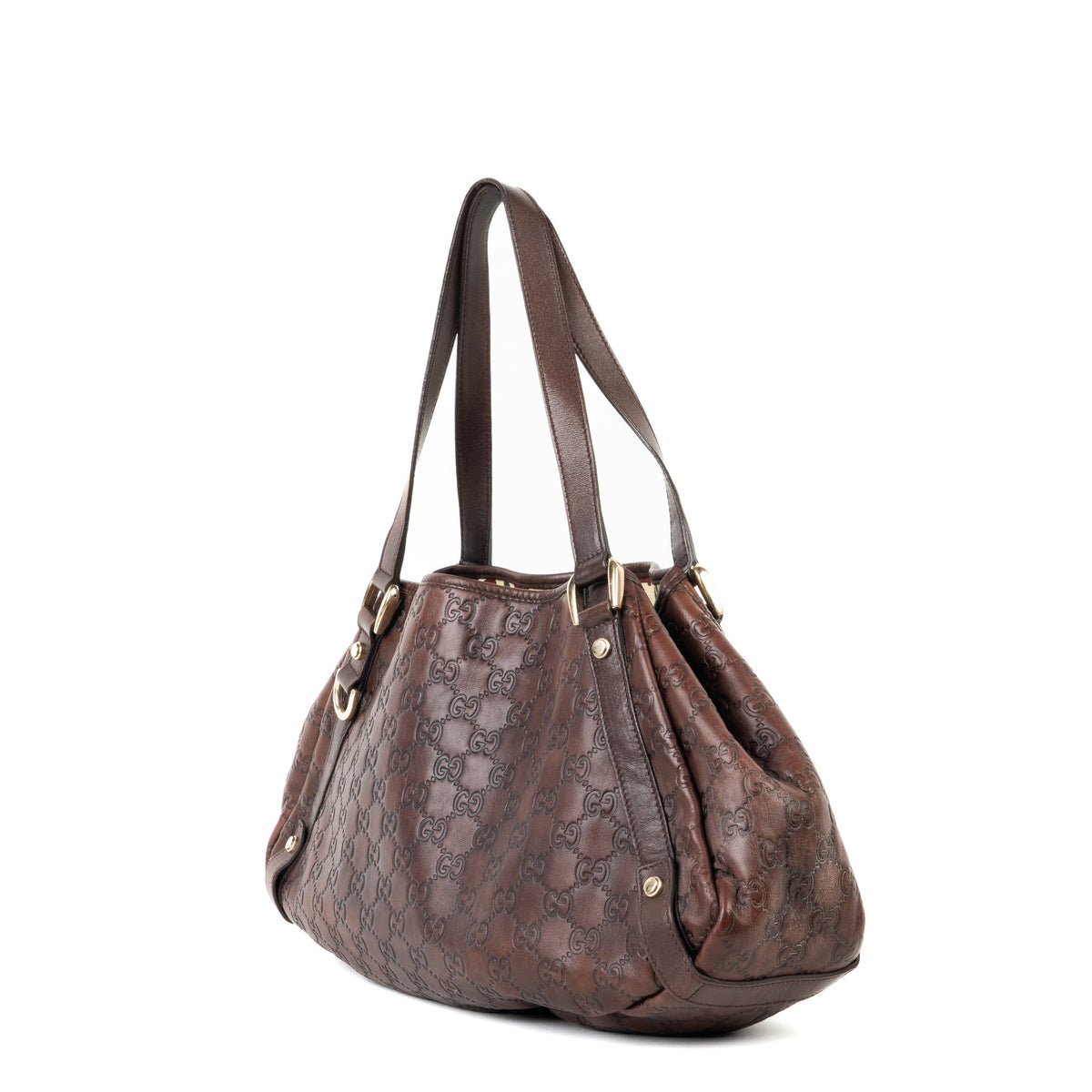 Gucci Abbey Guccissima Leather Bag - St. Luxe