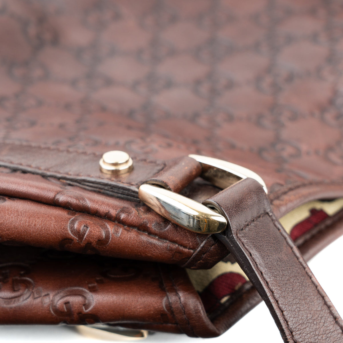 Gucci Abbey Guccissima Leather Bag - St. Luxe