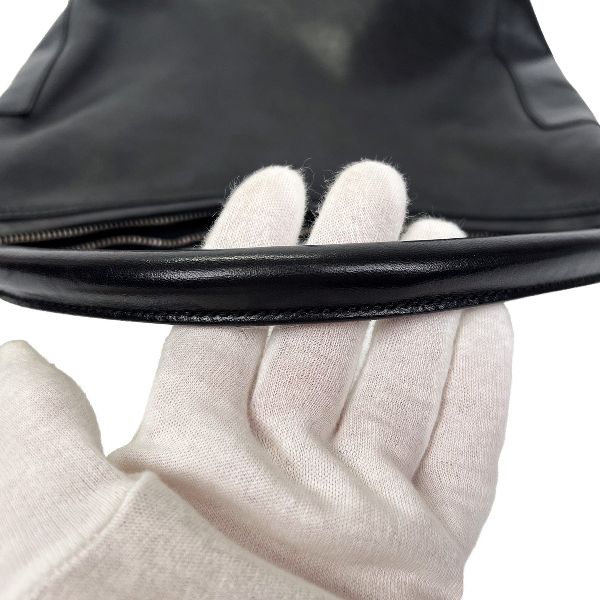 Gucci Black Leather Hobo Shoulder Bag - Saint Luxe