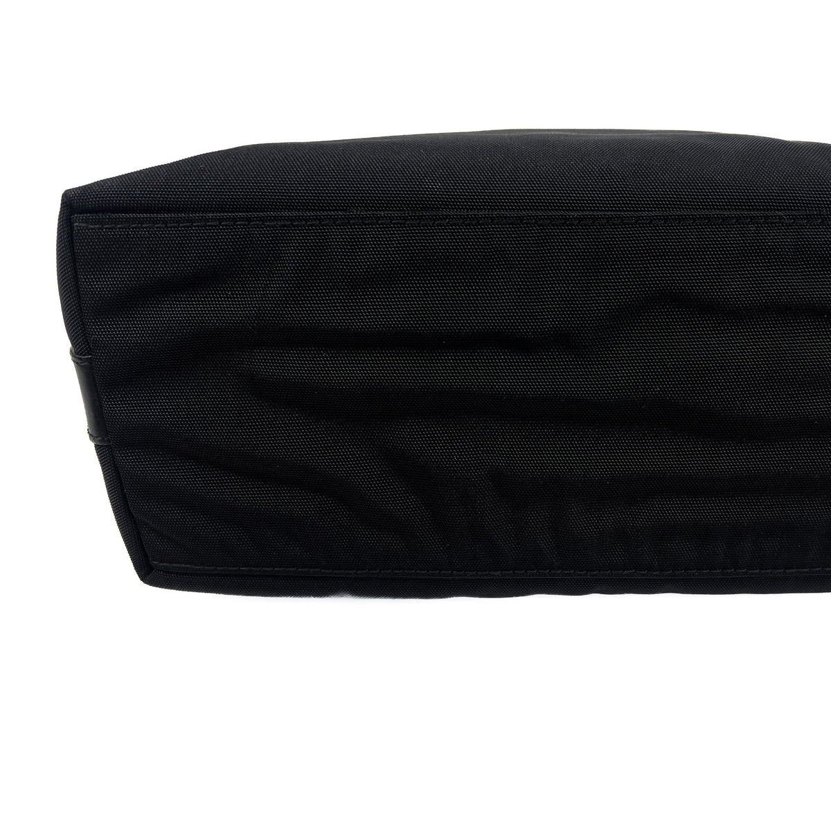 Gucci Black Nylon & Leather Hobo Shoulder Bag - Saint Luxe
