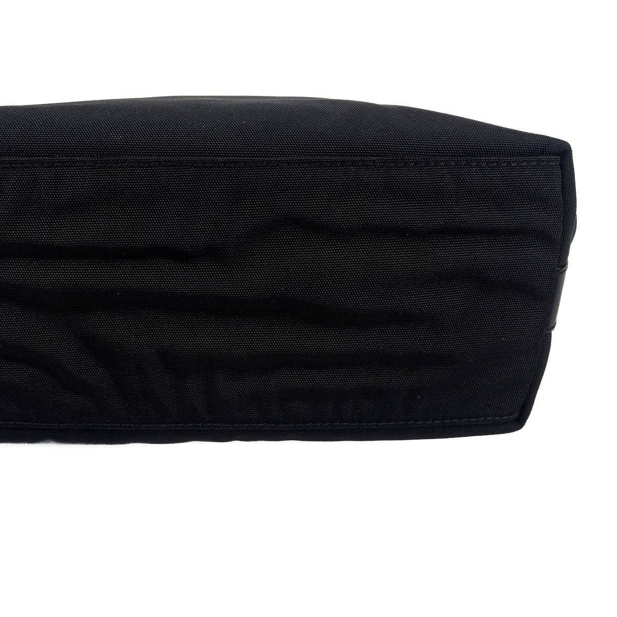 Gucci Black Nylon & Leather Hobo Shoulder Bag - Saint Luxe