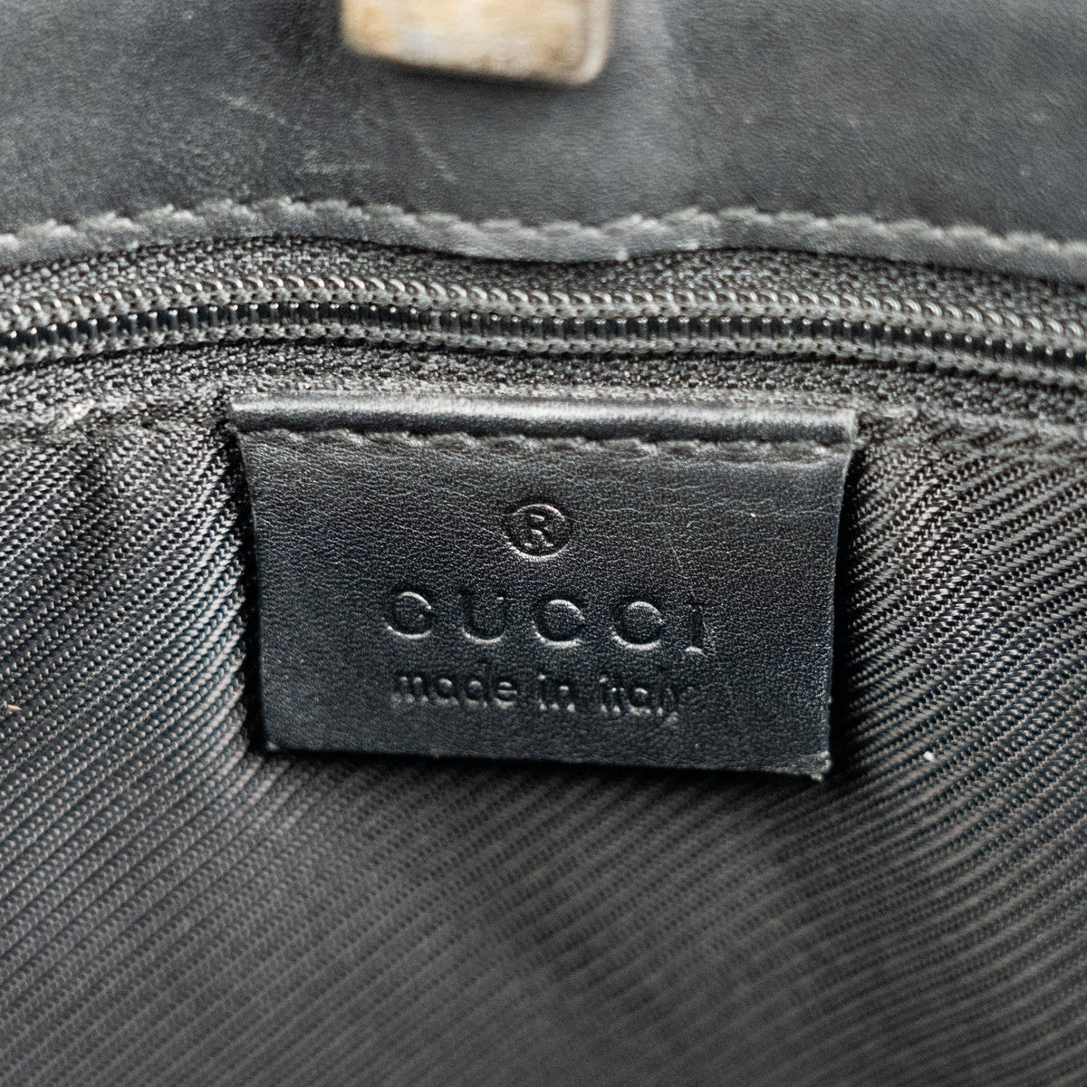 Gucci GG Canvas Black Shoulder Bag - St. Luxe
