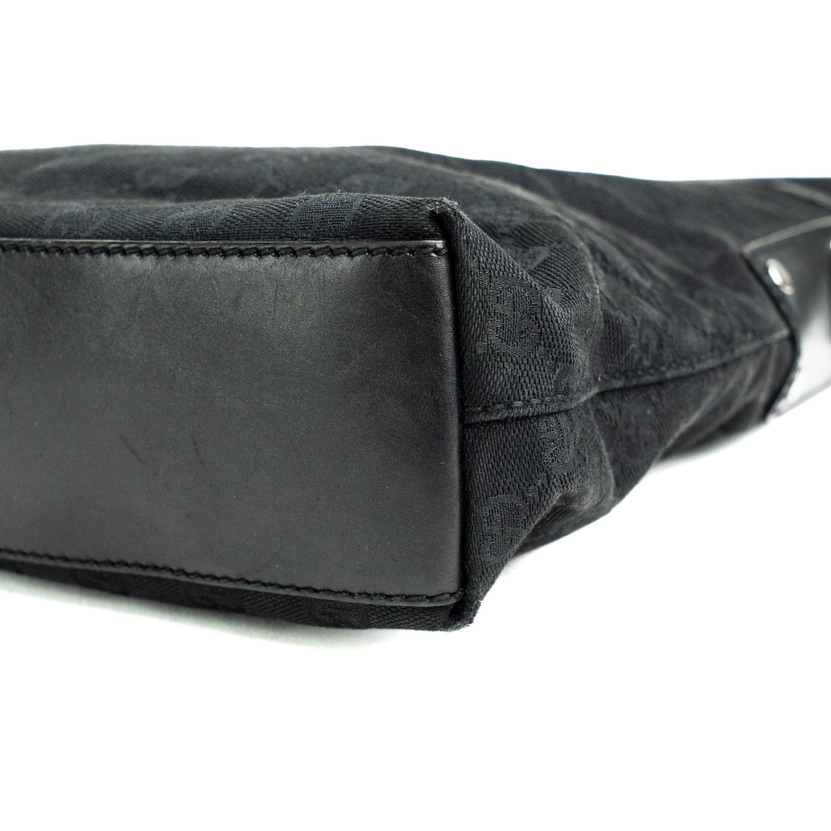 Gucci GG Canvas Pistol Lock Shoulder Bag - St. Luxe