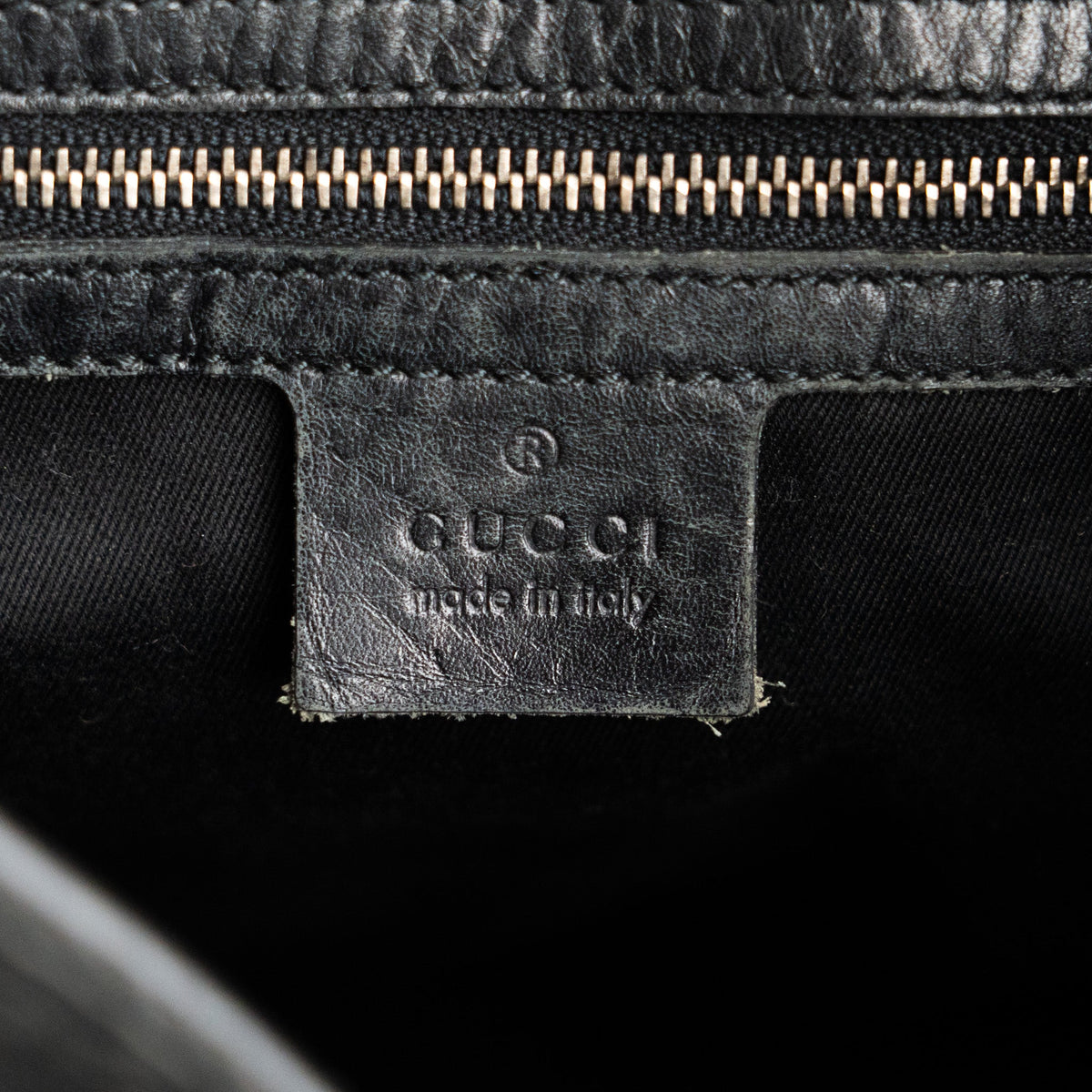 Gucci GG Canvas Pistol Lock Shoulder Bag - St. Luxe