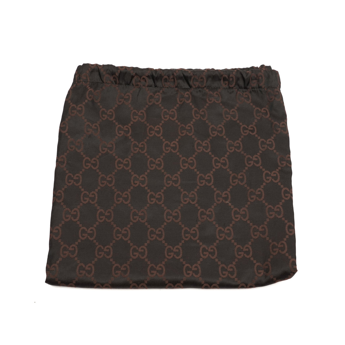 Gucci Horsebit Shoulder Bag - Black GG Monogram with Leather Trim - St. Luxe