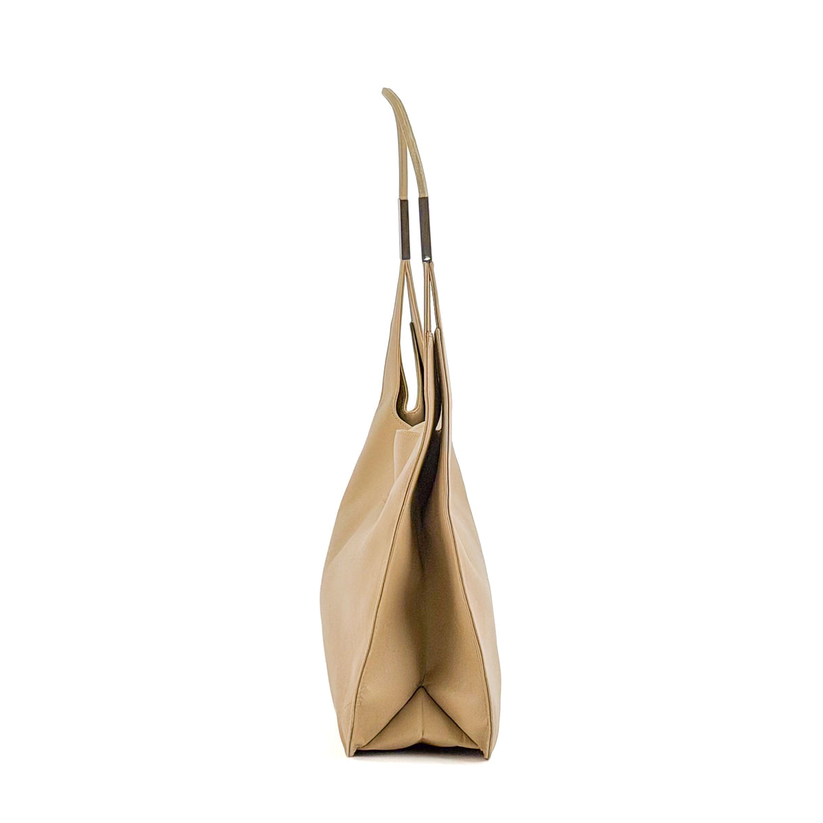 Gucci Jackie Beige Leather Shoulder Bag - St. Luxe