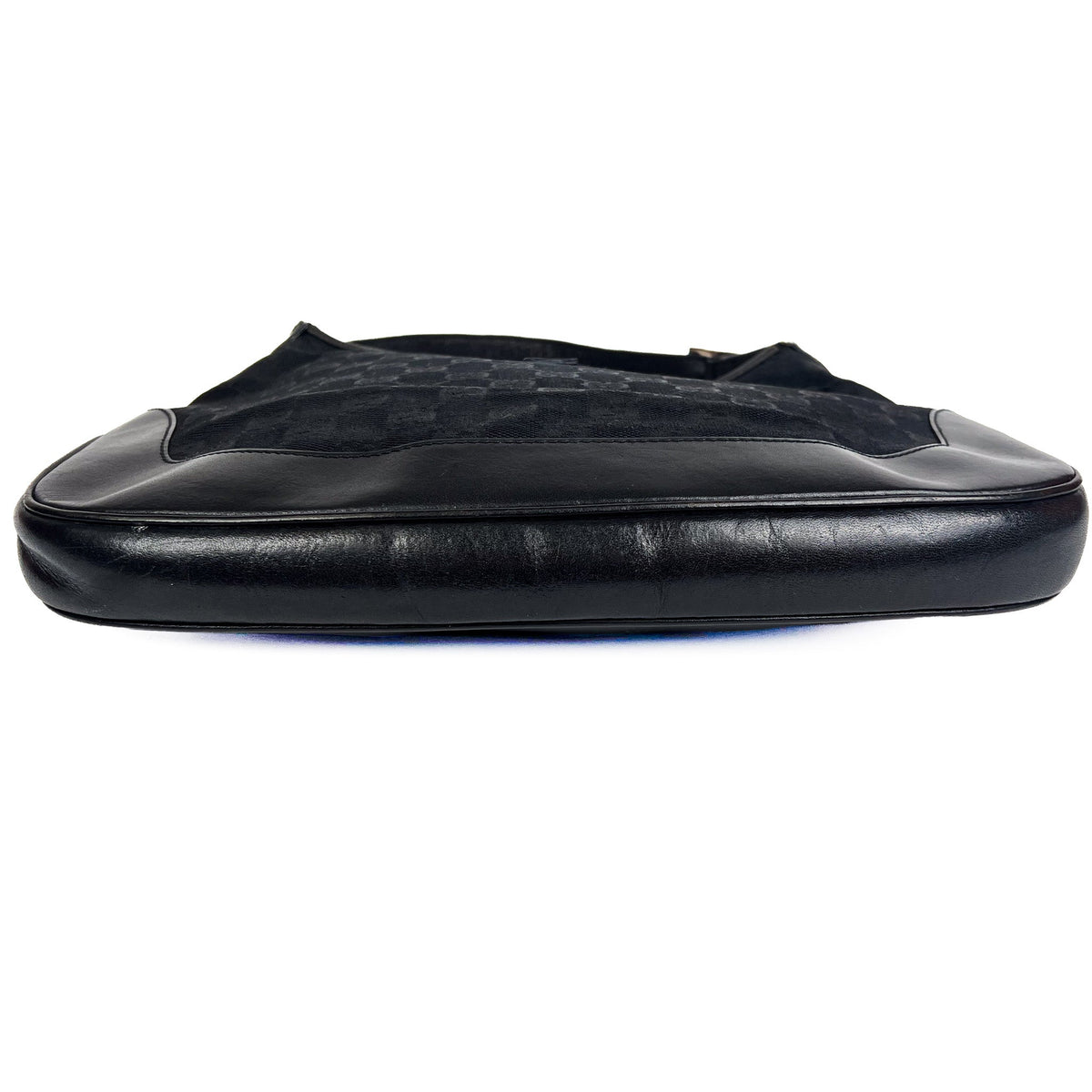 Gucci Jackie Black GG Canvas Hobo Bag - Saint Luxe