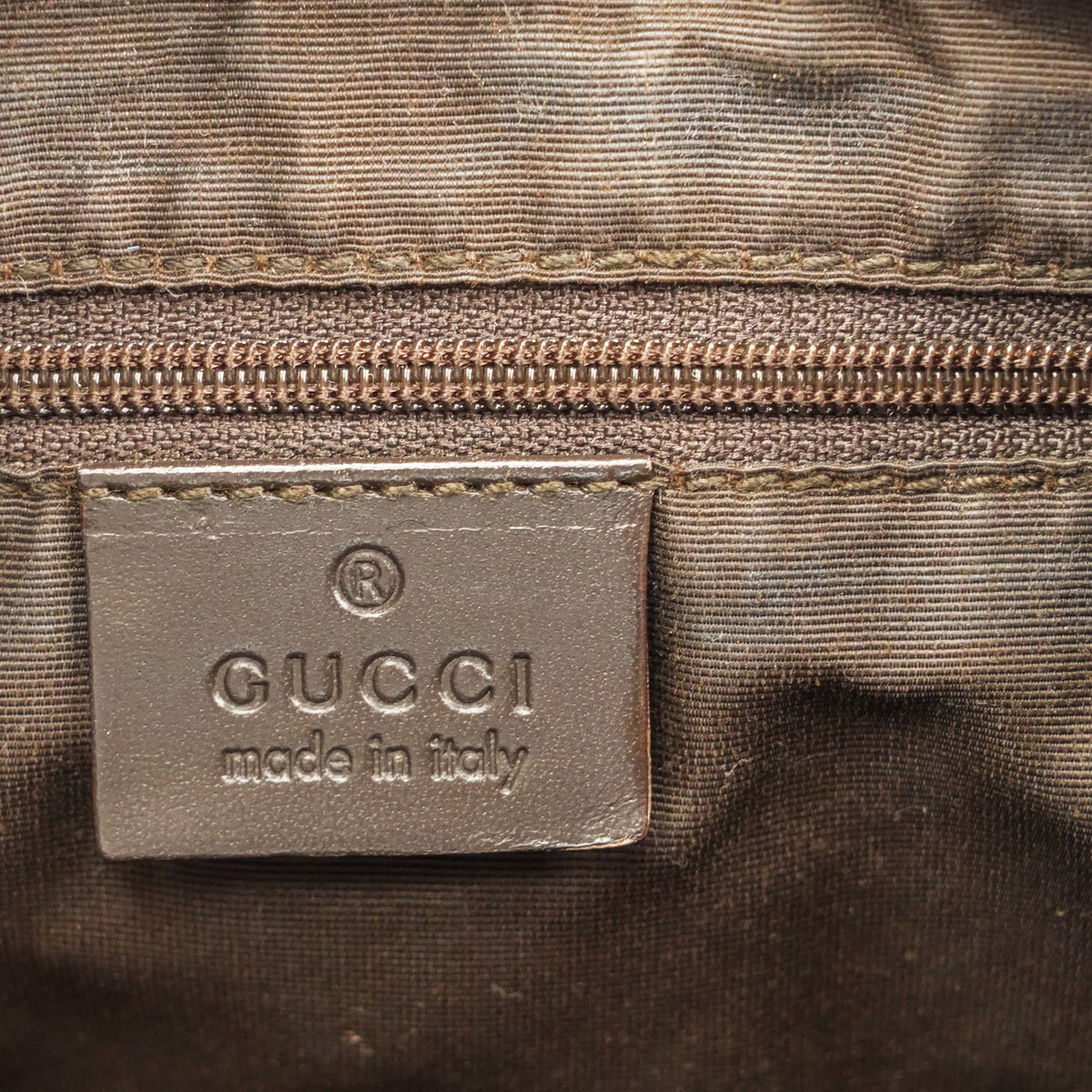 Gucci Jackie Brown GG Canvas Shoulder Bag - Silver Hardware - St. Luxe