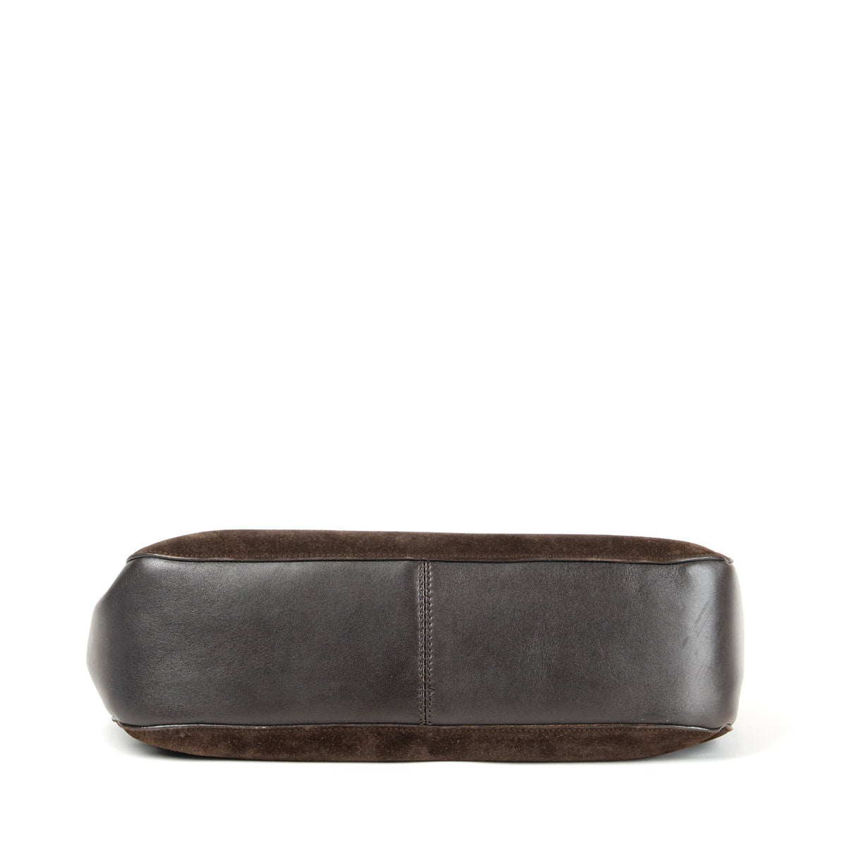 Gucci Suede Bamboo Shoulder Bag - St. Luxe