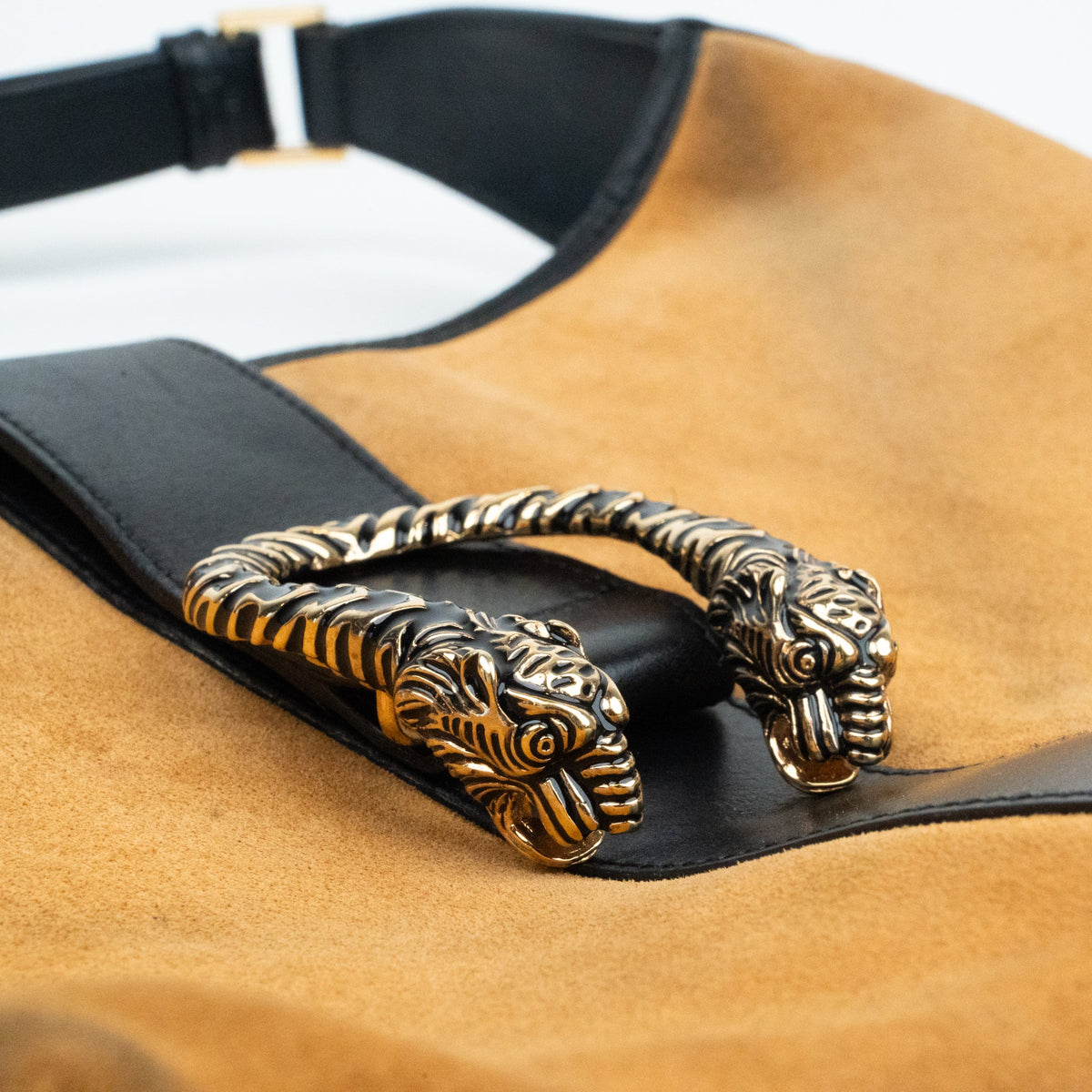 Gucci Suede Dionysus Shoulder Bag - St. Luxe