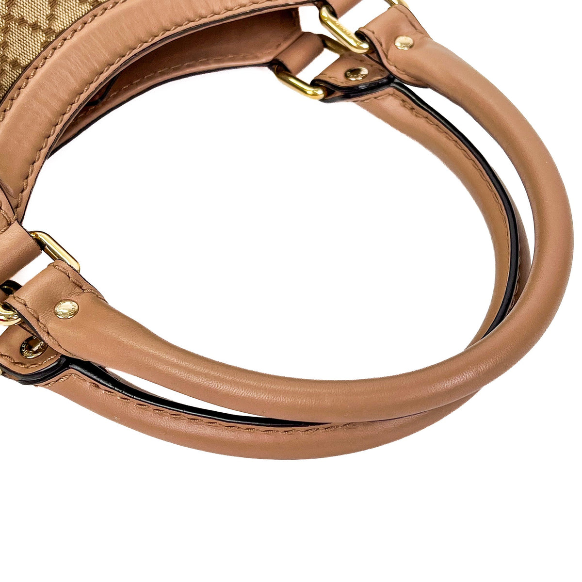 Gucci Sukey Medium Beige Diamante Canvas Tote Bag - Saint Luxe