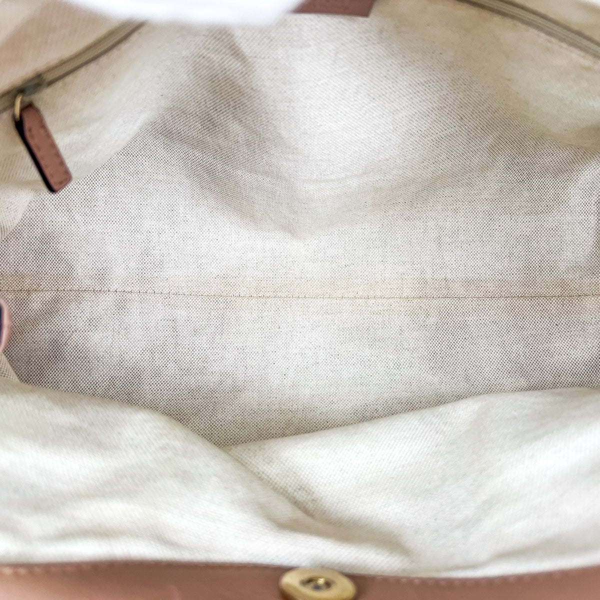 Gucci Sukey Medium Beige Diamante Canvas Tote Bag - Saint Luxe