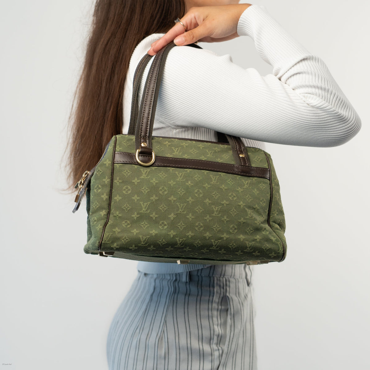 Louis Vuitton Josephine Monogram Mini Lin Tote - St. Luxe