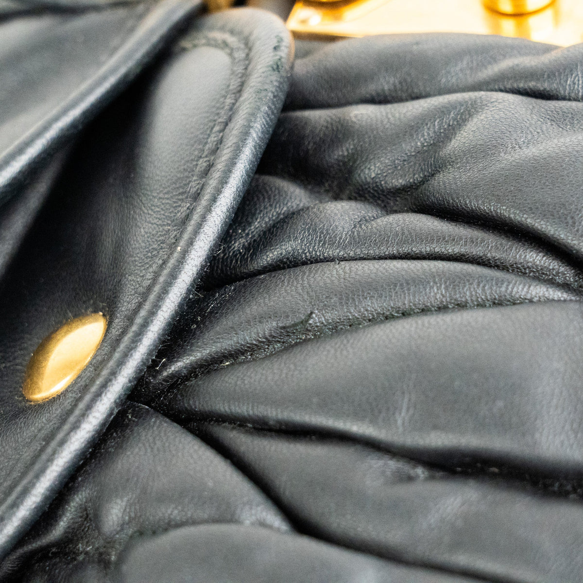 Miu Miu Matelassé Nappa Leather Coffer Hobo Bag - St. Luxe