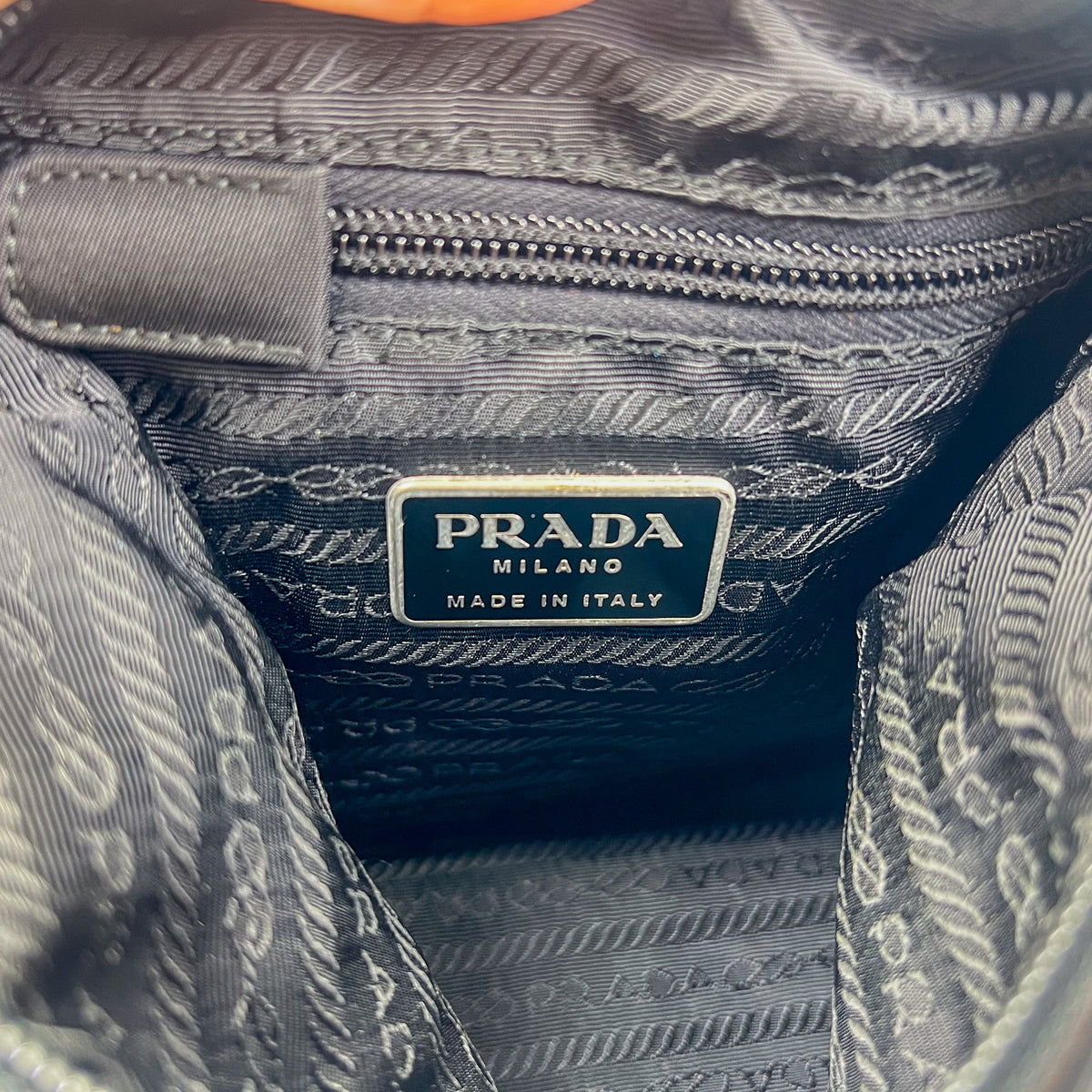 Prada Black Tessuto Nylon & Leather Shoulder Bag - Saint Luxe