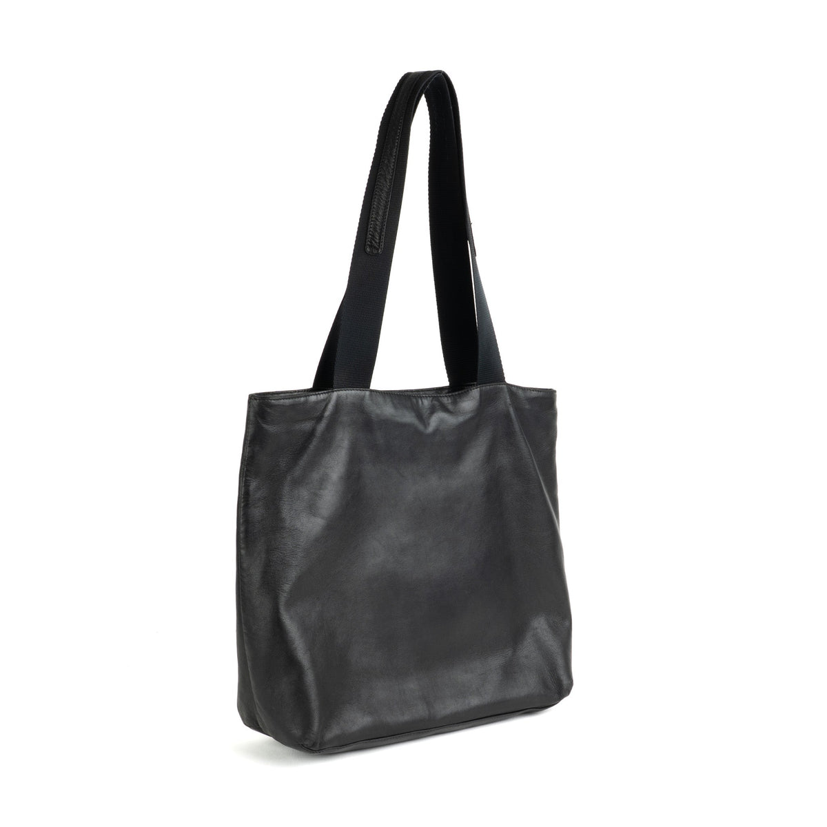 Prada Nappa City Black Leather Tote Bag - St. Luxe