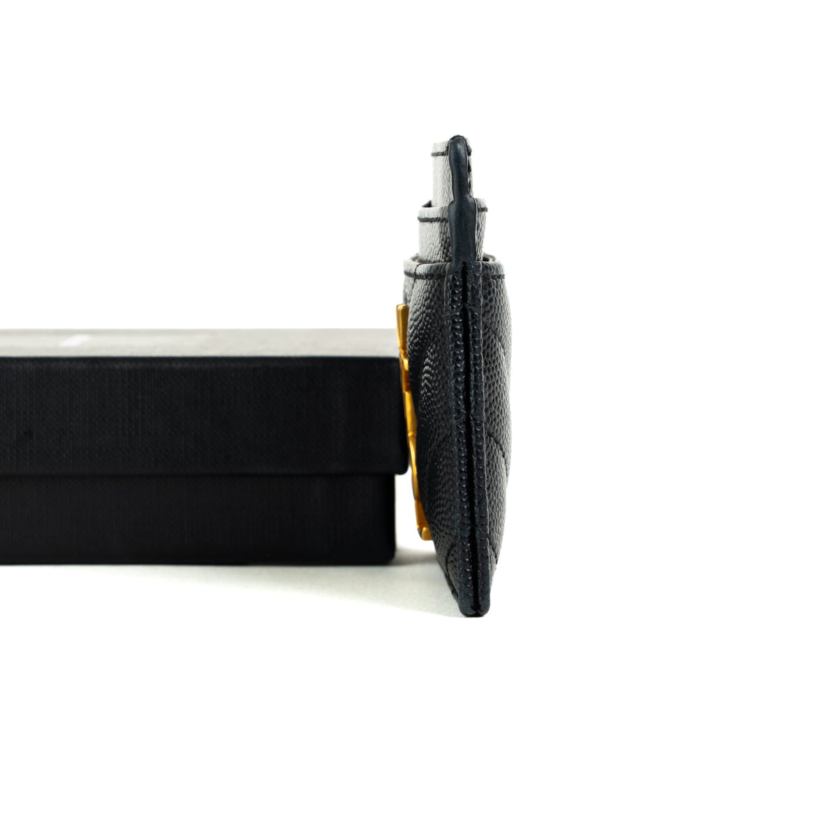 Saint Laurent Cassandre Matelasse Card Case - St. Luxe